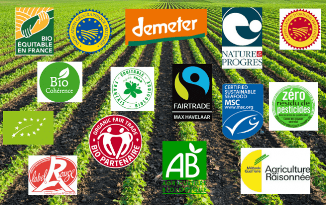 Liste des labels Bio en France